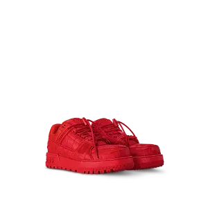Louis Vuitton Кроссовки LV Trainer Maxi Red - фото 1