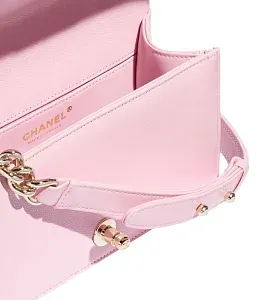 Chanel Сумка Boy Light Pink - фото 3