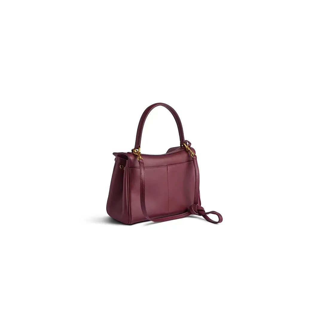Balenciaga Сумка Rodeo мини формата Dark Burgundy - фото 4