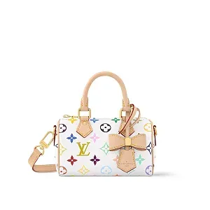 Louis Vuitton Сумка Nano Speedy TM x Multicolore White - фото 1