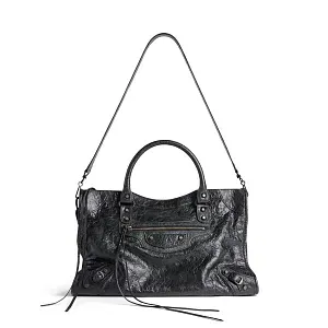 Balenciaga Сумка Le City среднего формата Black - фото 5
