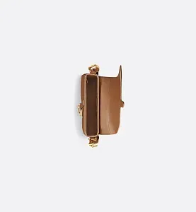Dior Сумка с ремнем Soft Saddle camel мини-формата - фото 5