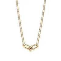 Tiffany & Co. Подвеска HardWear Large Double Link Pendant Yellow Gold - фото 1
