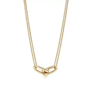 Tiffany & Co. Подвеска HardWear Large Double Link Pendant Yellow Gold - фото 1