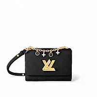 Louis Vuitton Сумка Twist MM Black - фото 1