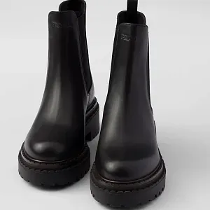 Prada Кожаные ботинки челси - фото 5