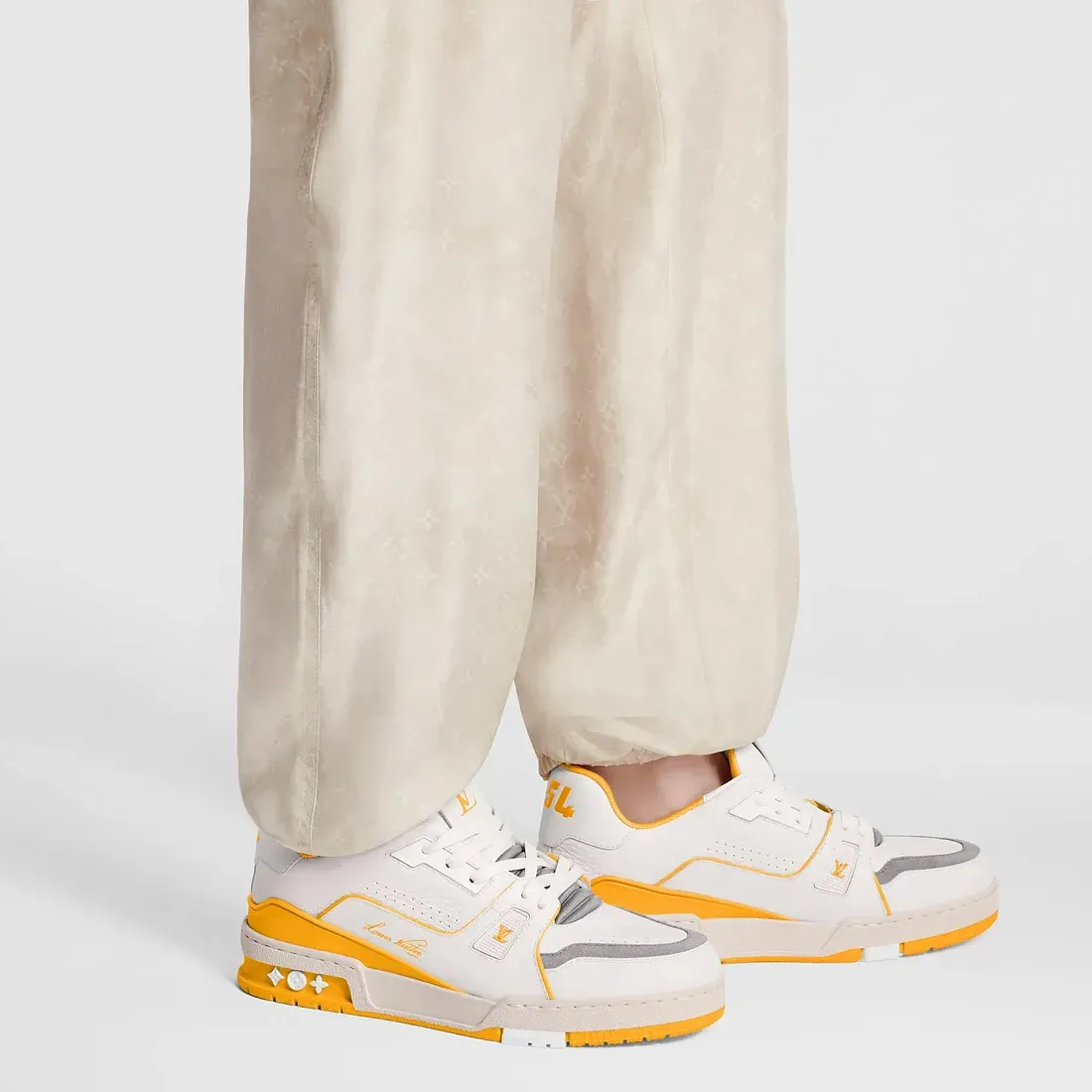 Louis Vuitton Кроссовки LV Trainer Yellow - фото 4
