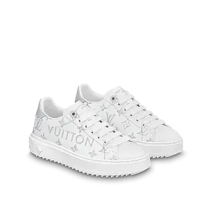 Louis Vuitton Сникеры Time Out Silver - фото 1