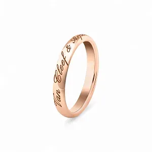 Van Cleef & Arpels Обручальное кольцо Tendrement Signature Men Rose Gold - фото 1