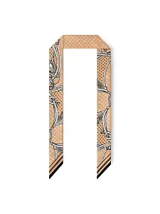 Louis Vuitton Шелковая лента Sailor Bandana BB Beige - фото 1