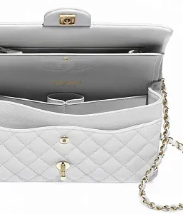 Chanel Классическая сумка 11.12 Light Grey - фото 2