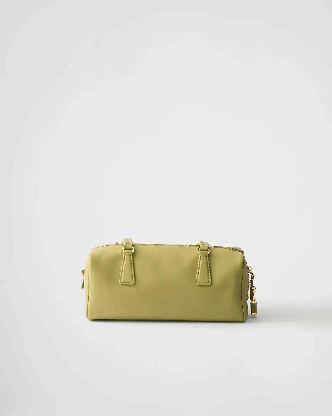 Prada Кожаная сумка среднего размера с верхней ручкой и замком Pistachio Green - фото 3