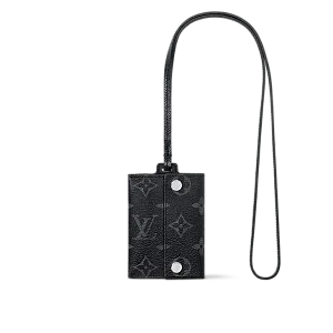 Louis Vuitton Кардхолдер на ремешке Black - фото 1