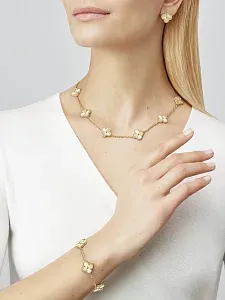 Van Cleef & Arpels Браслет Vintage Alhambra Yellow Gold - фото 2