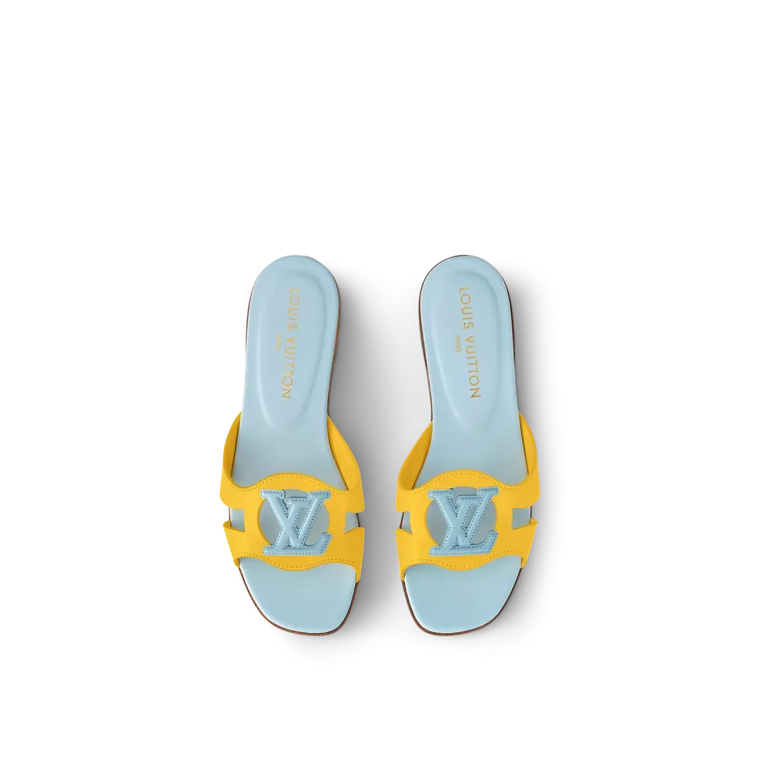 Louis Vuitton Мюли LV Isola Flat Orange / Pink - фото 3