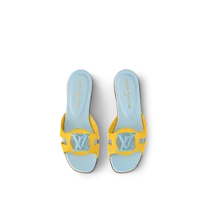 Louis Vuitton Мюли LV Isola Flat Orange / Pink - фото 3