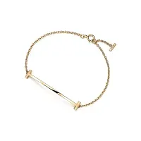 Tiffany & Co. Браслет T Smile Bracelet Yellow Gold - фото 1