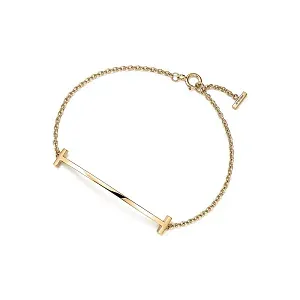 Tiffany & Co. Браслет T Smile Bracelet Yellow Gold - фото 1