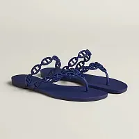 Hermès Босоножки Island Violet Iris - фото 1