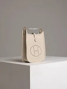 Hermès Сумка Evelyne 16 Beton Clemence Gold Hardware - фото 3