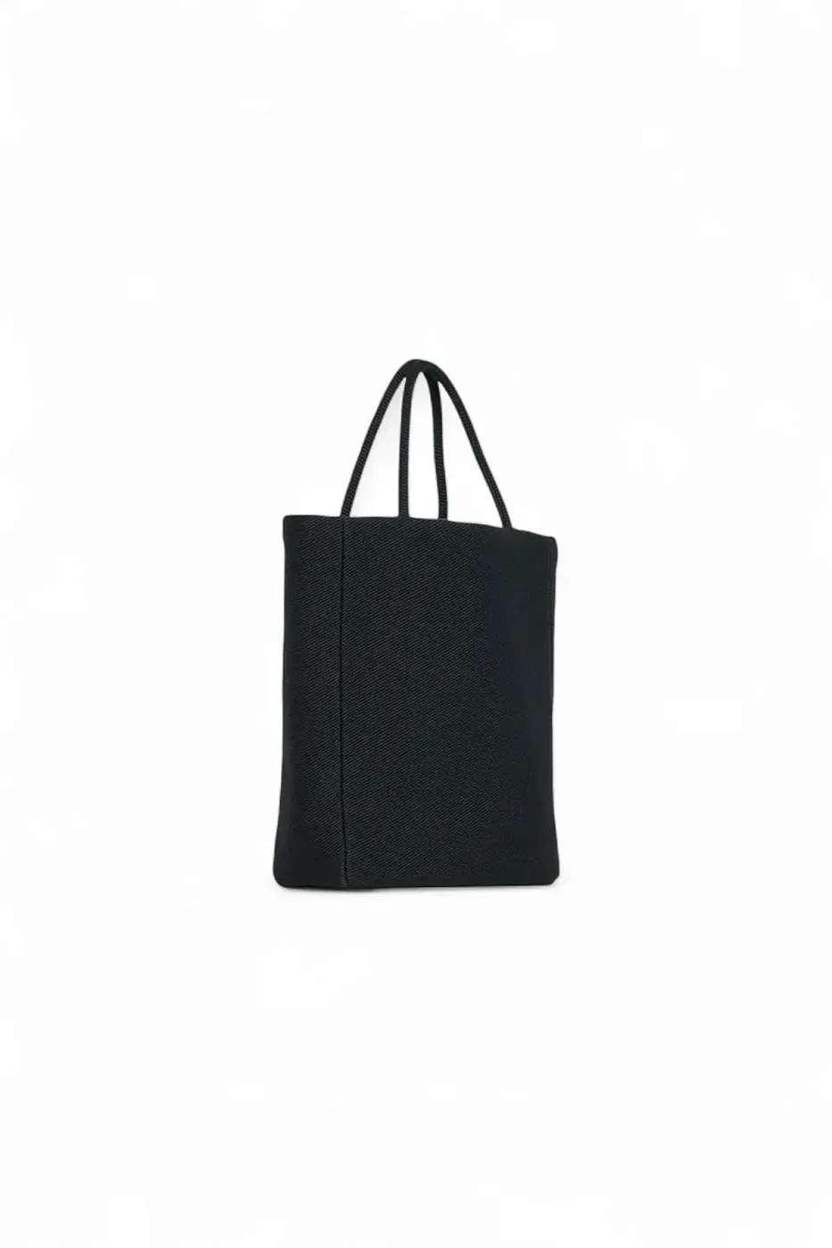 The Row Сумка Cecily Mini Tote Black из хлопка - фото 2