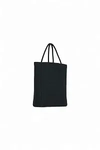 The Row Сумка Cecily Mini Tote Black из хлопка - фото 2