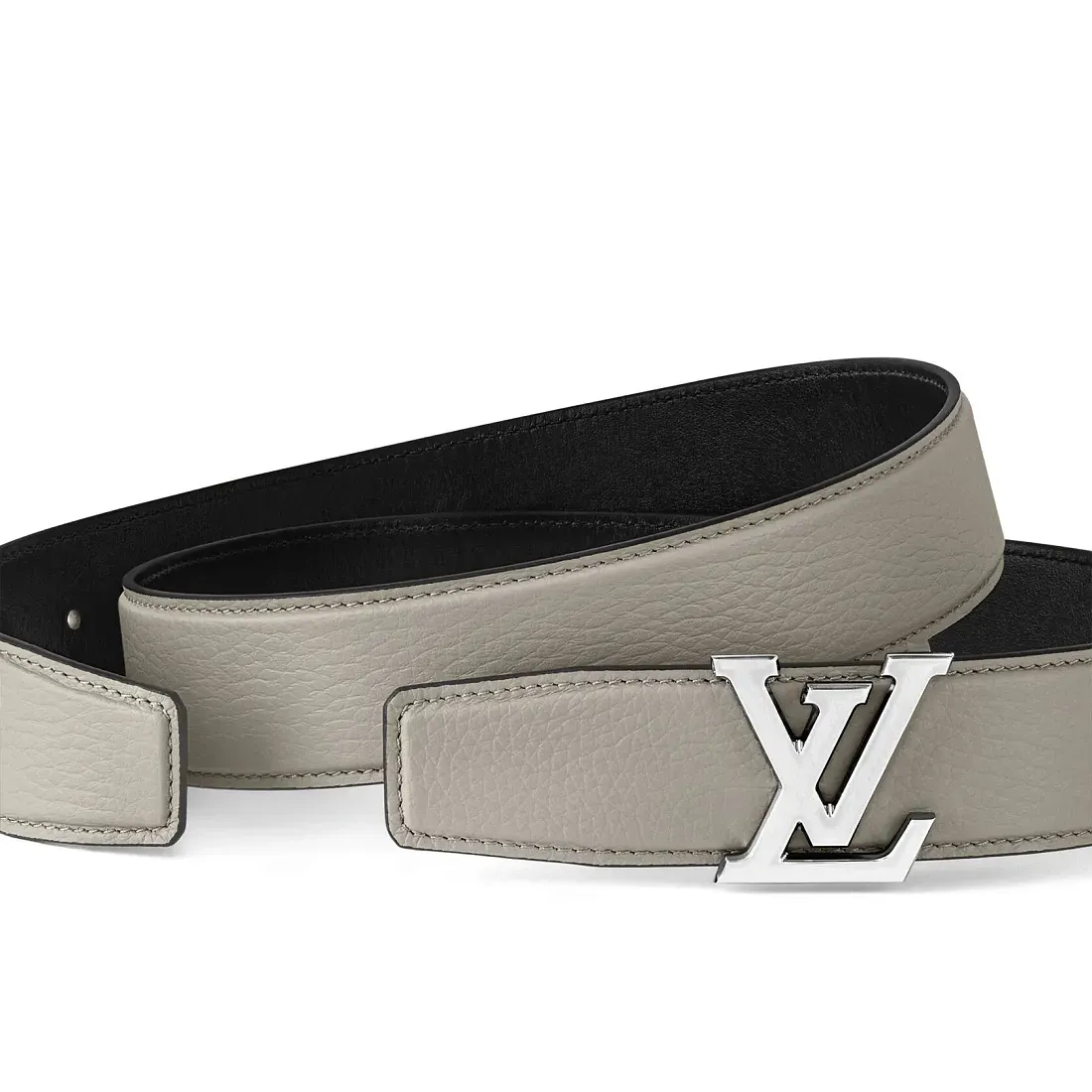 Louis Vuitton Двухсторонний ремень Heritage 35 мм Grey - фото 3