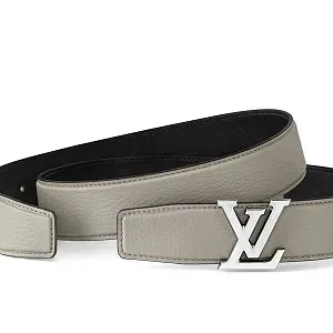 Louis Vuitton Двухсторонний ремень Heritage 35 мм Grey - фото 3