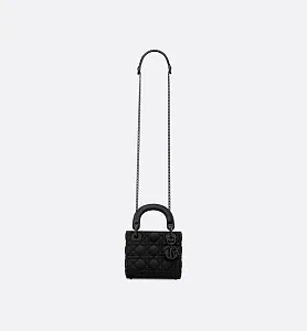 Dior Сумка Lady ultramatte cannage calfskin мини-формата - фото 7