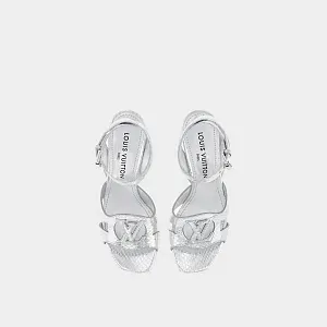 Louis Vuitton Босоножки LV Isola Silver - фото 2