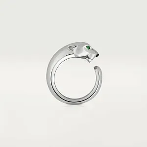 Cartier Кольцо средняя модель Panthere de White Gold - фото 3