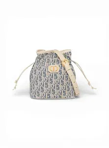 Dior Сумка Mini Drawstring Bucket 30 Montaigne - фото 1
