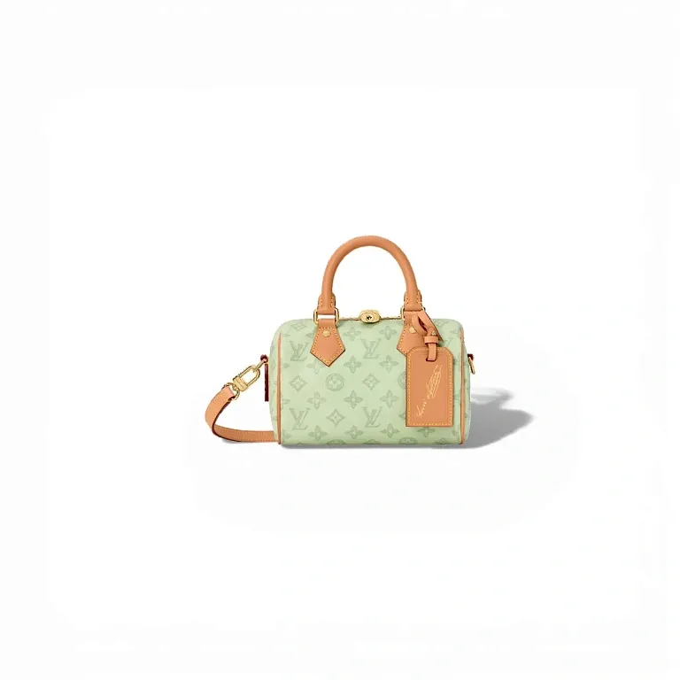 Сумка Speedy Bandouliere 20 NV Louis Vuitton Green - фото 1
