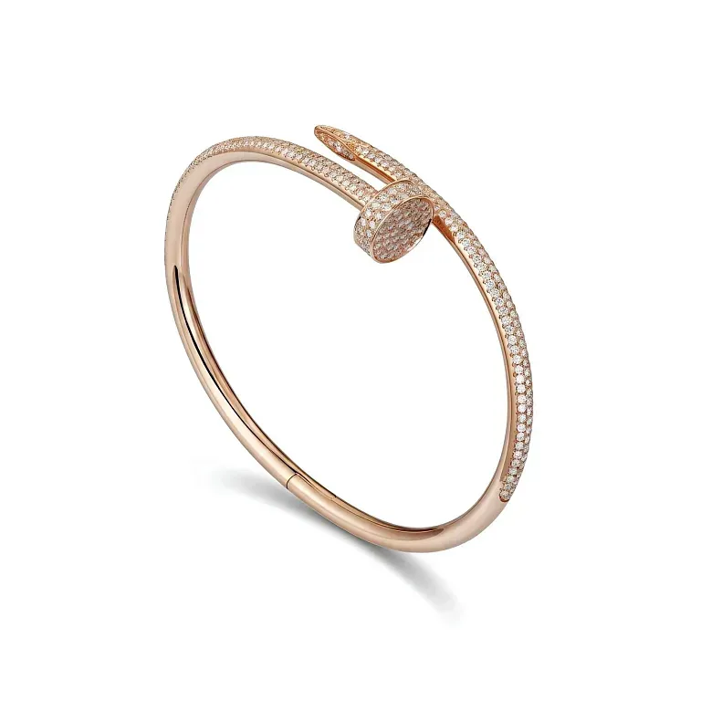 Браслет Juste un Clou classic model, diamonds Cartier Men - фото 1