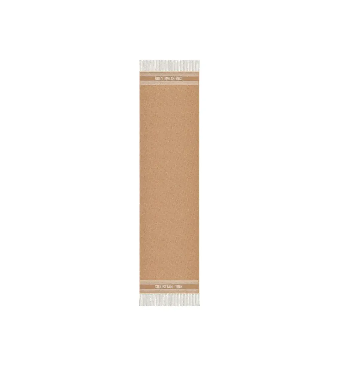 Dior Шарф Oblique Beige - фото 3