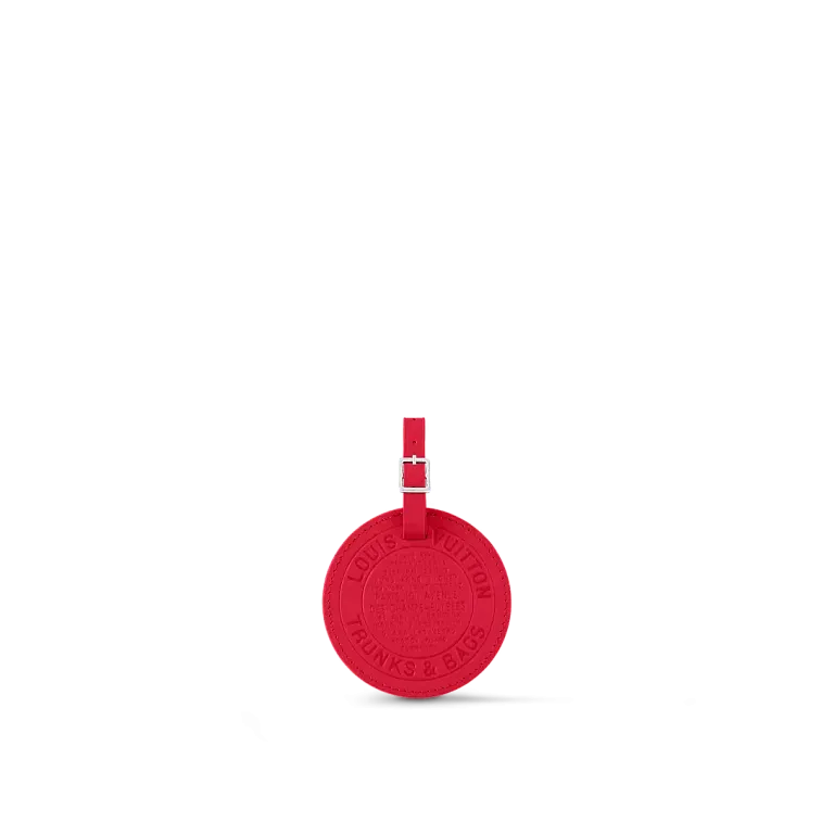 Багажная бирка Louis Vuitton Red - фото 1