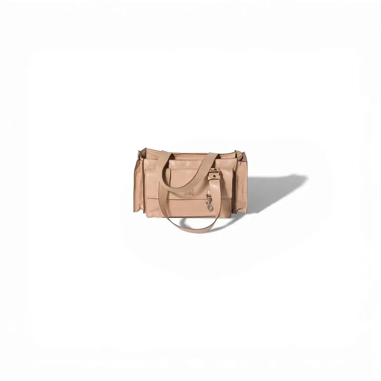 Сумка Utilitaire Miu Miu Sand Beige - фото 1