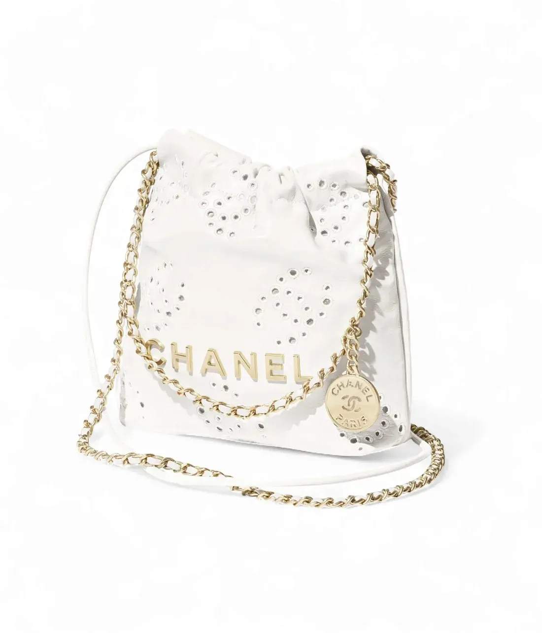 Chanel Сумка Mini 22 White - фото 2