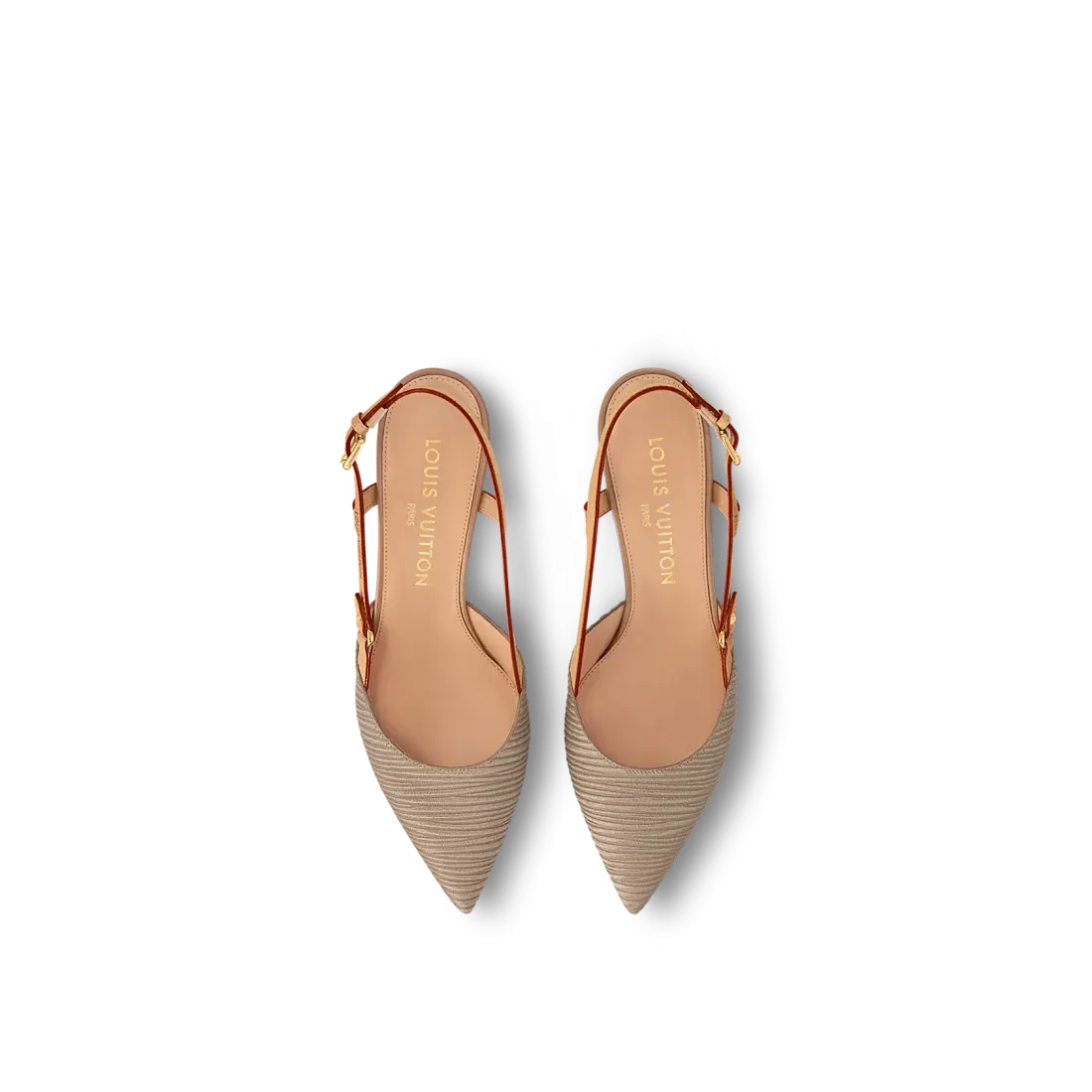 Louis Vuitton Слингбэки Blossom Beige - фото 2