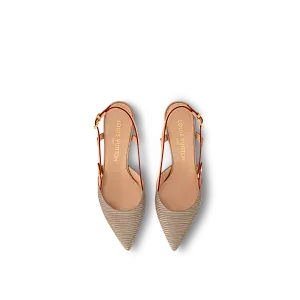 Louis Vuitton Слингбэки Blossom Beige - фото 2