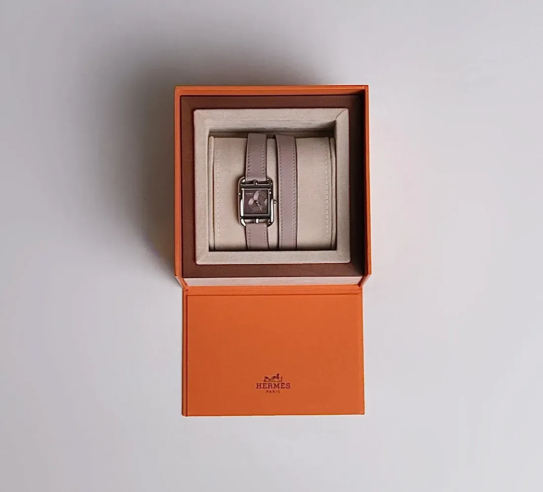 Hermès Часы Cape Cod Rose Glycine - фото 4