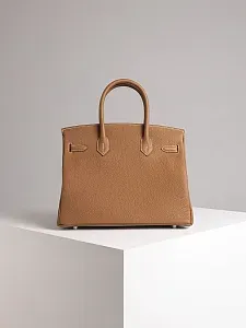 Hermès Cумка Birkin 30 Gold Togo Palladium Hardware - фото 7