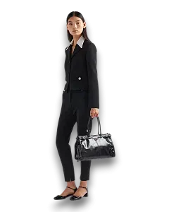 Prada Сумка Bonnie large leather - фото 2
