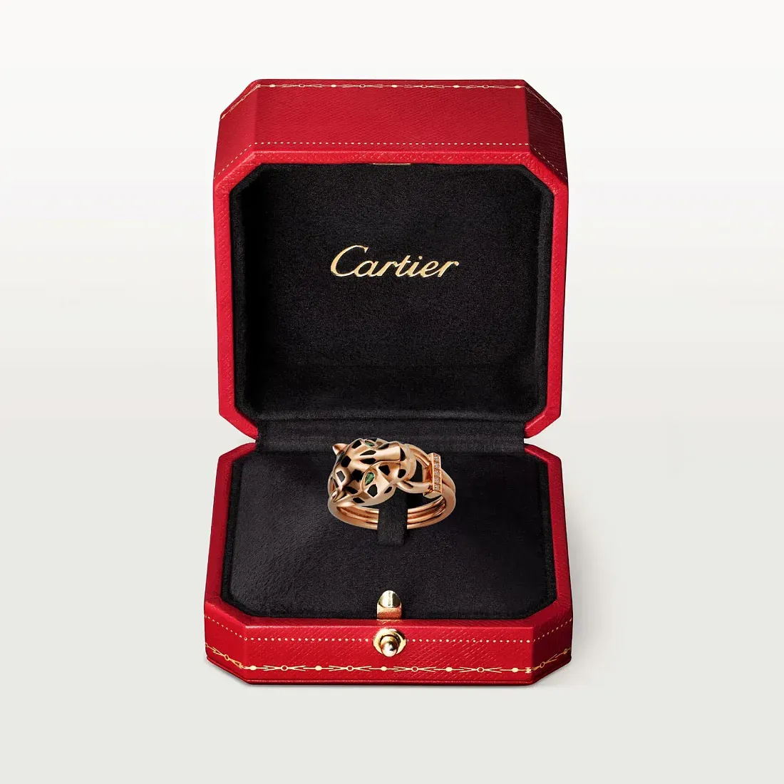 Cartier Кольцо с бриллиантами Panthere de Pink Gold - фото 4