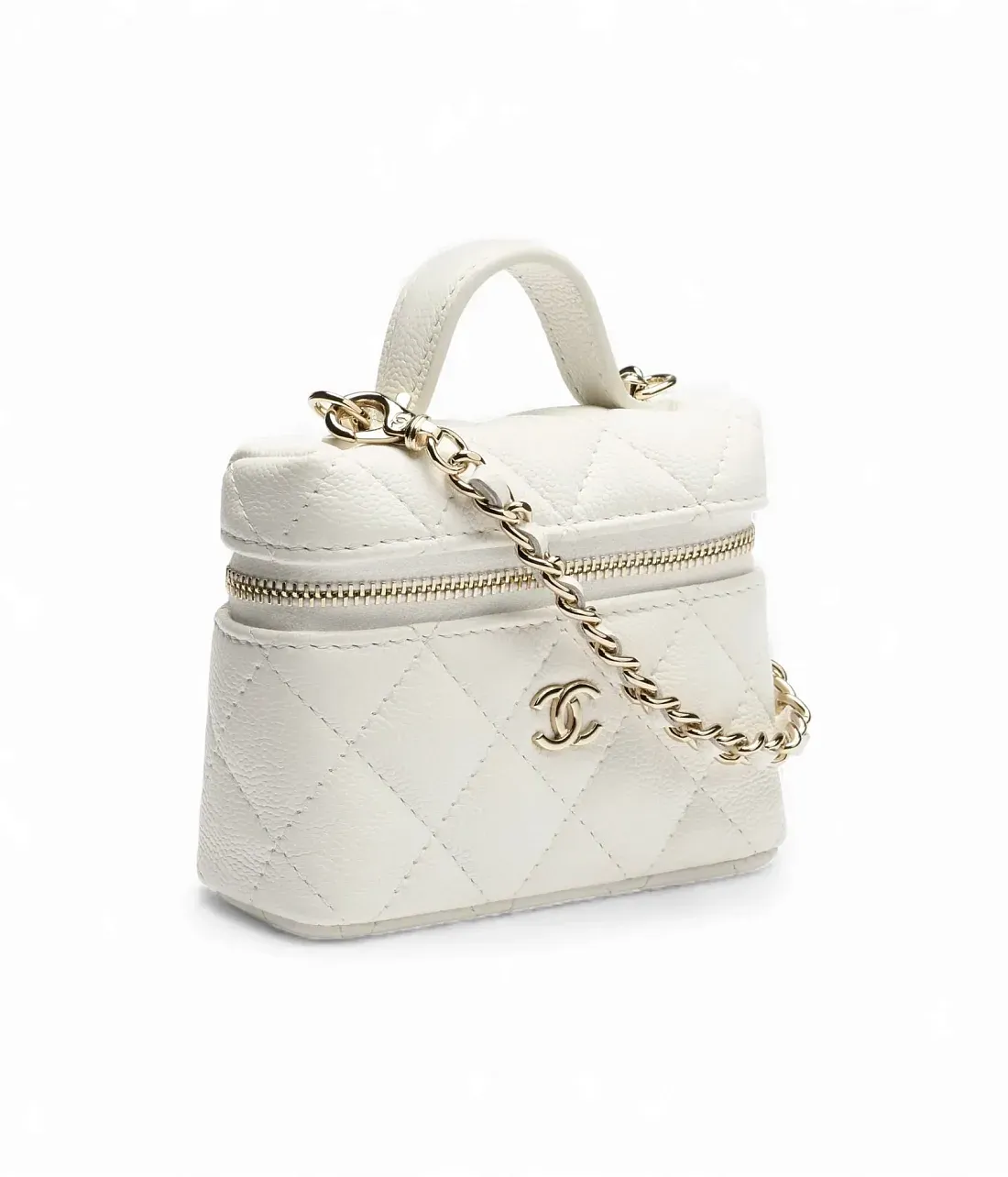 Chanel Брелок для сумочки White - фото 2