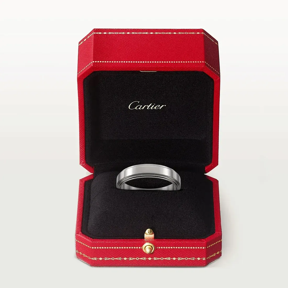 Cartier Обручальное кольцо D Amour 5 мм Platinum - фото 3