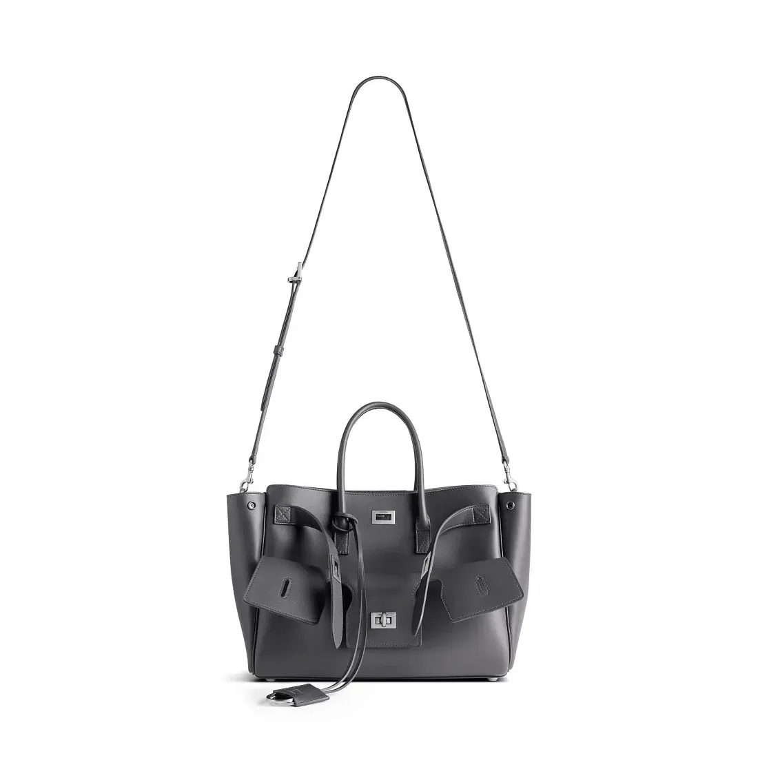 Balenciaga Сумка Bel Air маленького формата Black - фото 4