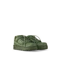 Louis Vuitton Кроссовки LV Trainer Maxi Khaki - фото 1