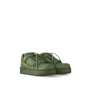 Louis Vuitton Кроссовки LV Trainer Maxi Khaki - фото 1