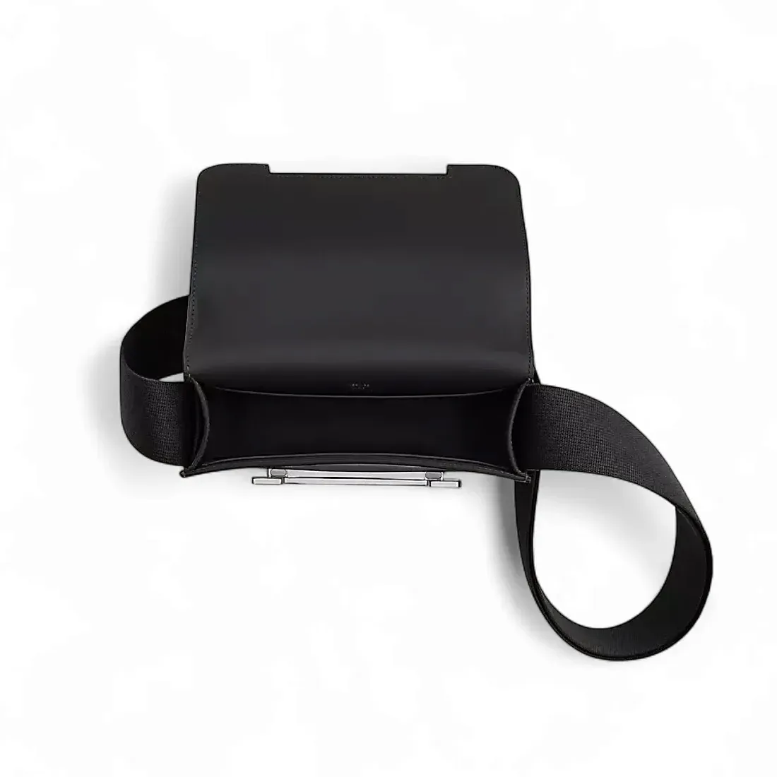 Hermès Сумка Geta Noir Mysore Palladium Hardware - фото 3